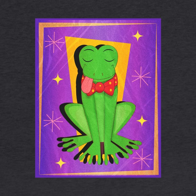 Fancy Frog (Deep Purple) by Fad-Artwork